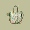 Disney Loungefly Sac A Main Tote Bag Tinker Bell 4-Leaf Clover Aop