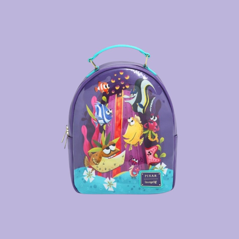 Disney Loungefly Mini Sac A Dos Pixar Nemo Tiki Exclu