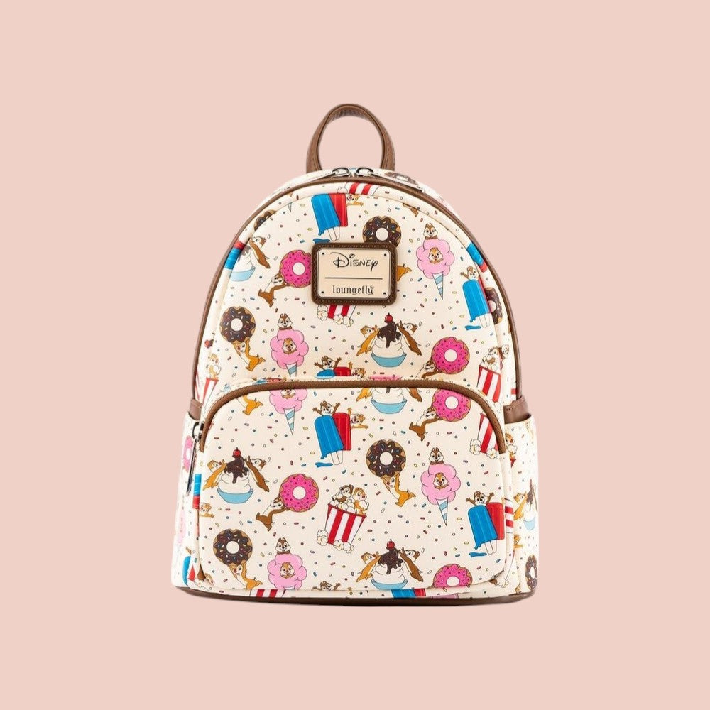 Loungefly Disney Chip and Dale Sweet Treats backpack