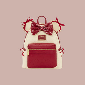 Disney Loungefly Mini Sac A Dos Minnie Mouse Rock The Dots