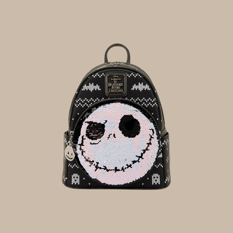 Disney Loungefly Mini Sac A Dos Nightmare Before Christmas Jack Sequin
