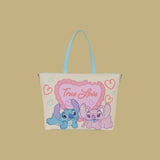 Disney Loungefly Sac Tissu Tote Bag Lilo & Stitch True Love