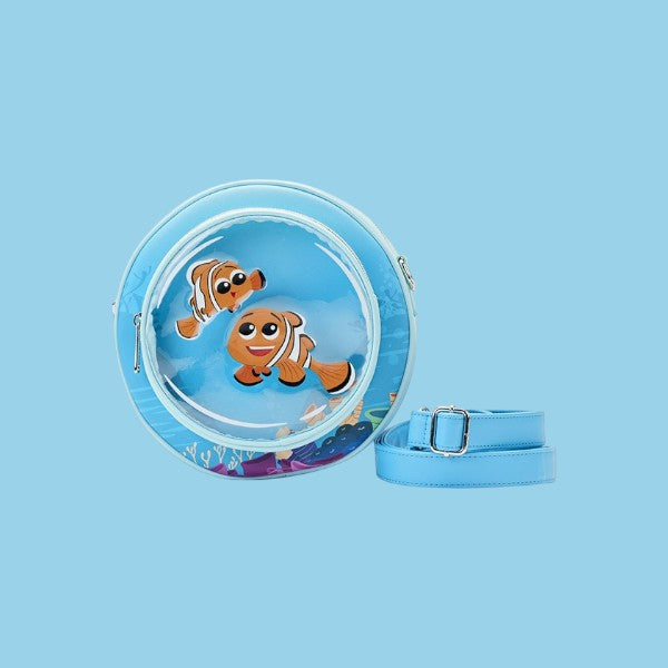 Disney Loungefly Finding Nemo 20-jarig jubileum Bubble Pocket-handtas