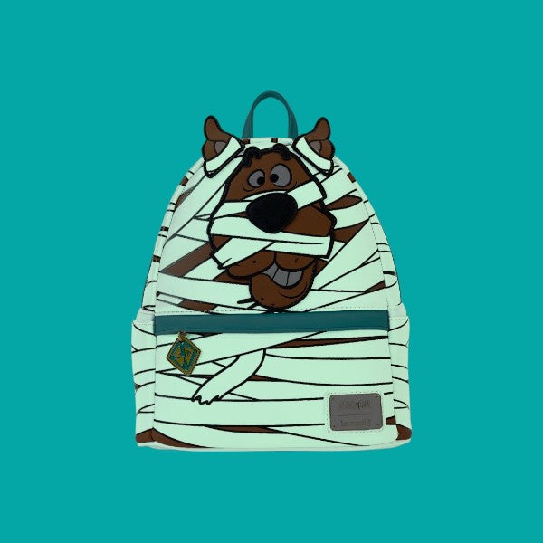 SCOOBY DOO - Mummy Cosplay - Mini Sac à Dos LoungeFly - Glow in the dark