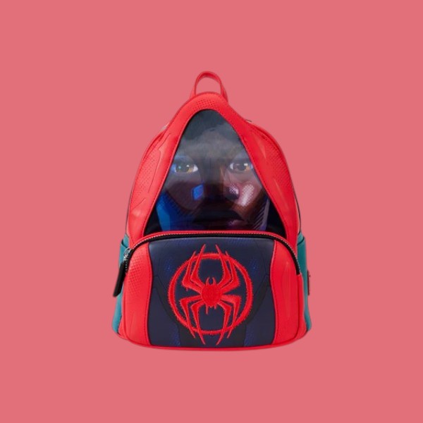 SPIDER-MAN - Miles Morales Hoody - LoungeFly Mini Rugzak