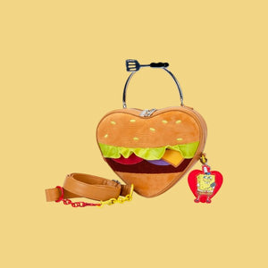 SPONGEBOB - Krabby Patty - Crossbody bag Loungefly