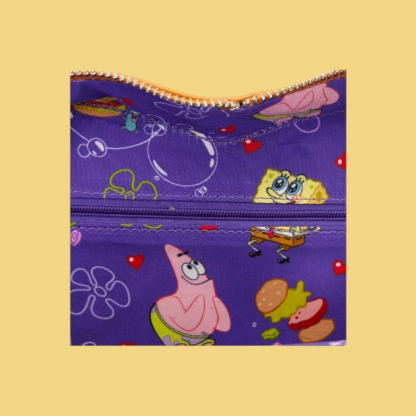 SPONGEBOB - Krabby Patty - Crossbody bag Loungefly