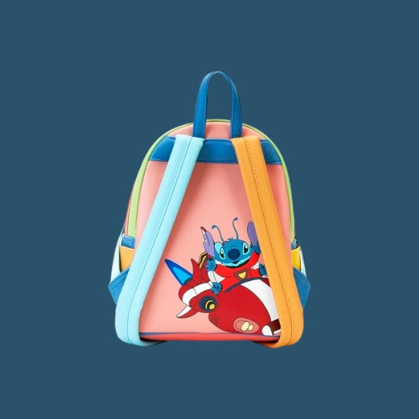 DISNEY - Jaase Stitch Colorblock - Mini Backpack Loungefly Exclusive