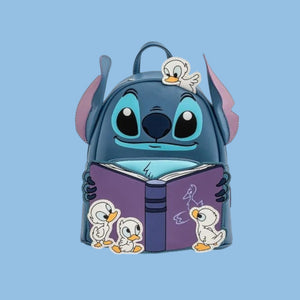 Stitch Story Time Duckies - Backpack LoungeFly