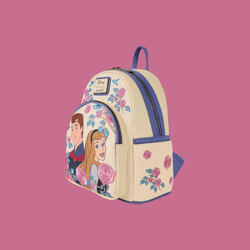 DISNEY - Princess Aurora and Prince Phillip - Mini Backpack LoungeFly