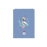 Frozen A4 Binder met flappen en elastieke band