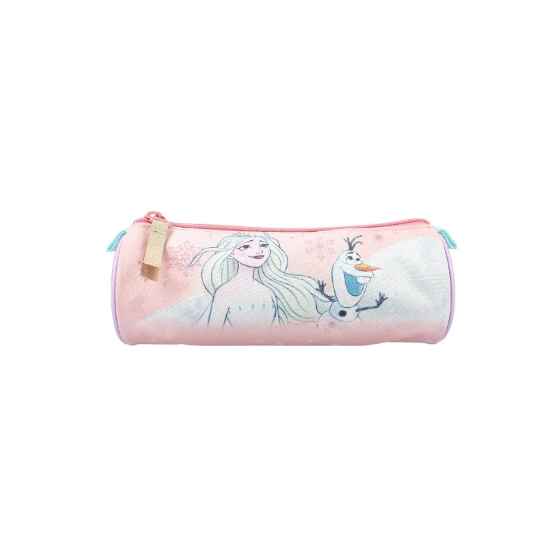 Frozen round pencil case