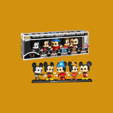 Magic Tour Club Funko POP Disney Archives 5-pack met vijf iconische Mickey Mouse vinyl figuren op displaystandaard.