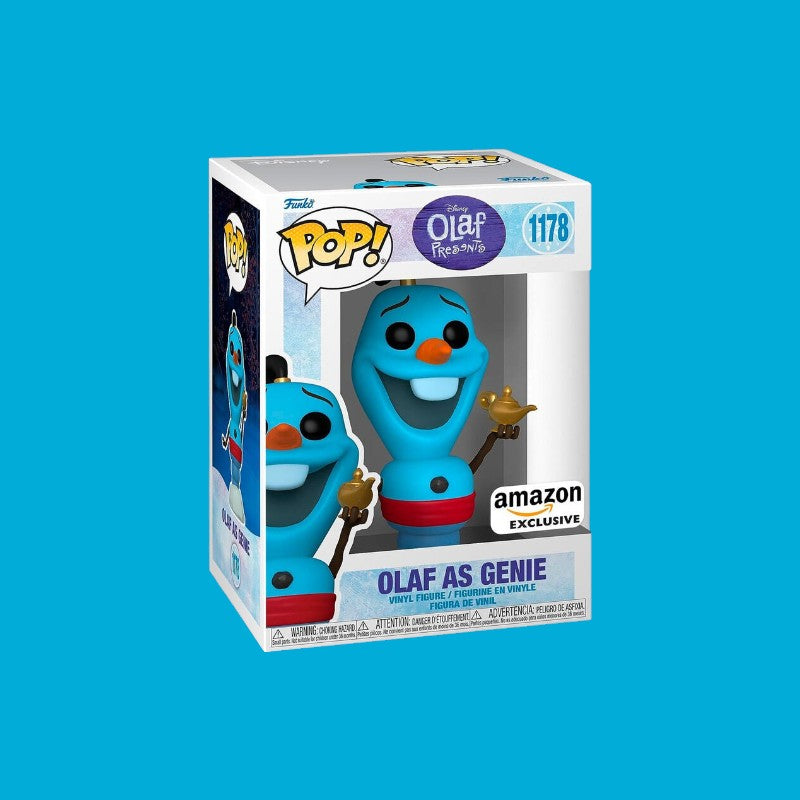 POP figure Disney Olaf Present Olaf as Genie Exclusive