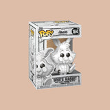 Magic Tour Club Disney POP! Vinyl figuur van het Witte Konijn in een unieke zwart-wit geschetste stijl in vensterdoos.