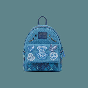 HARRY POTTER - Denim - Mini Backpack LoungeFly