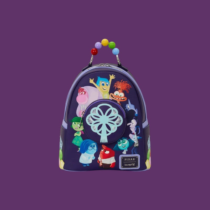 DISNEY - Inside Out 2 - Mini Backpack LoungeFly (with lights)