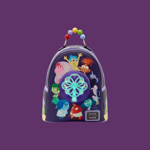 DISNEY - Inside Out 2 - Mini Backpack LoungeFly (with lights)