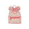 DISNEY - Minnie Mouse Floral - Mini Backpack LoungeFly