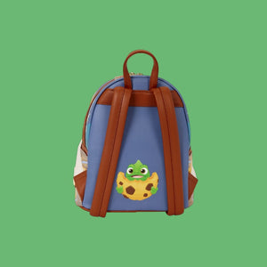 Loungefly Disney Tangled Rapunzel Glow Pin Trader backpack