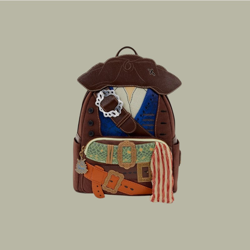 Disney Loungefly Mini Backpack Jack Sparrow Cosplay