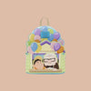 Magic Tour Club Loungefly Disney Pixar Up rugzak met Carl en Russell en kleurrijke ballonnen van kunstleer