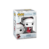 Magic Tour Club Funko POP Disney Frozen Anna figuur 1783 in kerstoutfit met geschenkdoos in verpakking