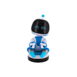 Magic Tour Club Astro Bot Cable Guy houder van 20 cm in blauw en wit voor controllers of smartphones