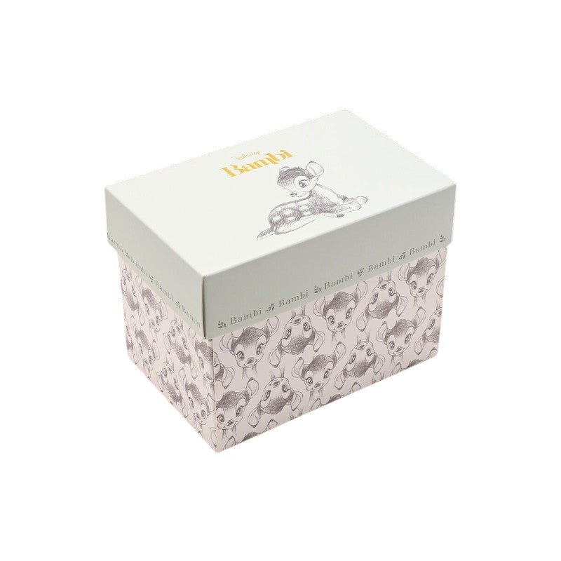 Magic Tour Club Disney Bambi mok in een witte geschenkdoos met een gedetailleerde schets van Bambi