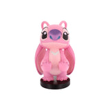 Magic Tour Club Disney Angel Cable Guy figuur van 21 cm in roze voor het vasthouden van kabels en controllers