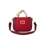 Magic Tour Club Disney Princess Jasmine Cobra crossbody tas in rood met goudkleurige handgreep en Loungefly logo