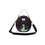 Magic Tour Club Disney Loungefly handtas met Madam Mim lenticulair ontwerp in zwart kunstleer