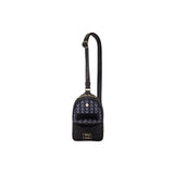 Magic Tour Club Disney Loungefly convertible tas met zwart Mickey Mouse patroon en gouden details