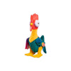 Magic Tour Club Disney Moana 2 Hei Hei pluche haan van 25 cm die danst en kraait bij aanraking van de vleugel.