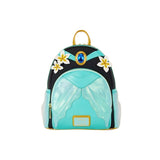 Magic Tour Club Disney Loungefly mini rugzak in Princess Jasmine thema met blauwe edelsteen en bloemdetails