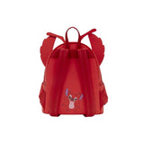 Magic Tour Club Disney Loungefly Lilo & Stitch Leroy cosplay rugzak in rood met vleugeldetails op de achterkant