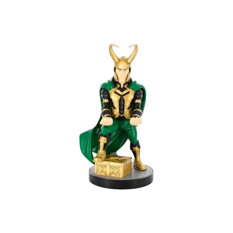 Magic Tour Club Marvel Loki Cable Guy houder voor controllers en telefoons in groen en goud met iconische helm