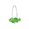 Magic Tour Club Loungefly Disney Tangled Pascal schoudertas in felgroen met roze bloemdetail en verstelbare riem