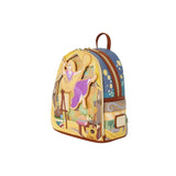 Magic Tour Club Loungefly Disney Tangled Rapunzel rugzak met glow-in-the-dark details en kunstenaarsatelier print