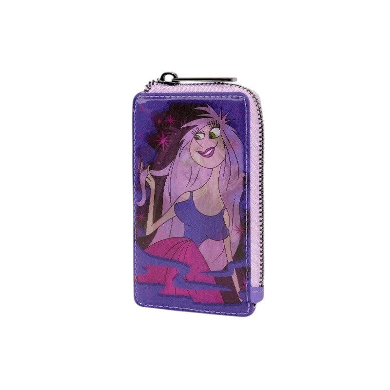 Magic Tour Club Disney Loungefly kaarthouder met Madam Mim lenticulair ontwerp in paarse kleuren