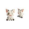 Magic Tour Club Pua pluche knuffel van 25 cm met grijze vlekken en roze accenten