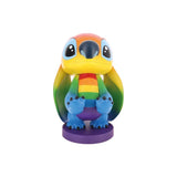 Magic Tour Club Disney Stitch Rainbow Cable Guy figuur van 20 cm als houder voor controllers of smartphones