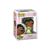 Magic Tour Club Funko POP figuur van Prinses Tiana in haar groene baljurk in een verzameldoos met venster