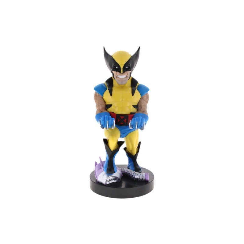 Magic Tour Club Marvel Wolverine Cable Guy figuur van 21 cm in klassiek geel en blauw kostuum voor controllers