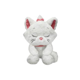 Magic Tour Club Marie verzwaringsknuffel, een witte pluche kat van 1,5 kg met roze accenten voor rust en ontspanning.