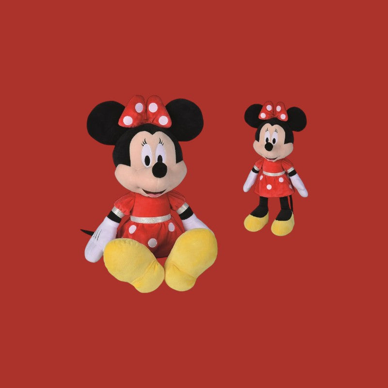 DISNEY - Plush Minnie Red Dress - 60cm