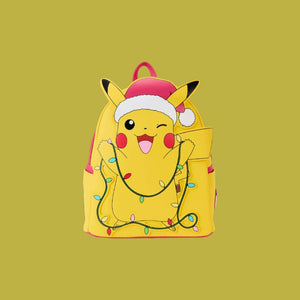POKEMON - Holiday Pikachu - Mini Backpack LoungeFly