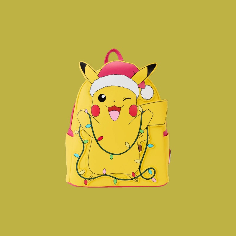 POKEMON - Holiday Pikachu - Mini Backpack LoungeFly