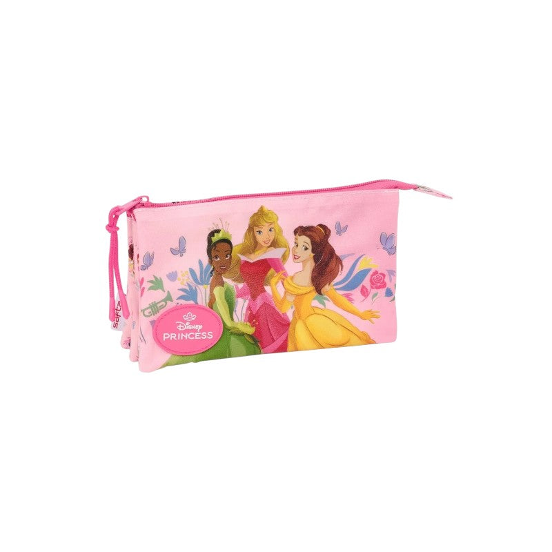 Princess Tripple Pencil Case