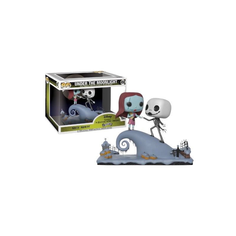 Magic Tour Club Funko Pop Movie Moment Jack en Sally op de heuvel uit The Nightmare Before Christmas in vensterdoos